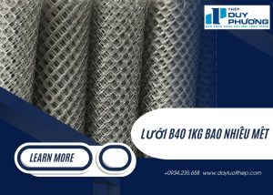 lưới b40 1kg bao nhiêu mét