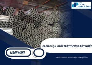 Cách chọn lưới trát tường tốt nhất