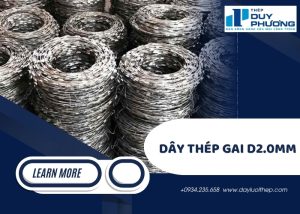Dây thép gai D2.0mm
