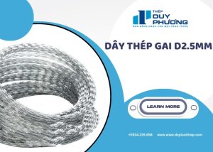 Dây thép gai D2.5mm