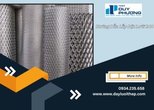 Hướng dẫn lắp đặt lưới B40