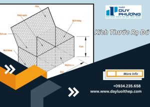 Kích thước rọ đá