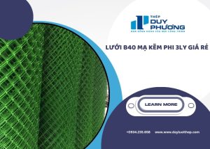 Lưới B40 mạ kẽm phi 3ly giá rẻ