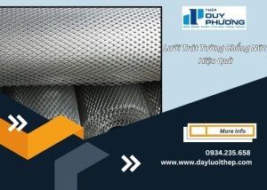 Lưới trát tường chống nứt hiệu quả