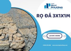 Rọ đá 3x1x1m