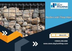 Rọ đá lưới thép hàn