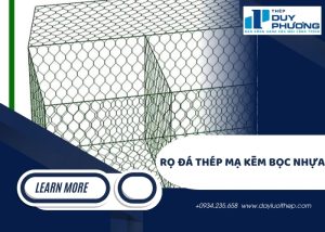 Rọ đá thép mạ kẽm bọc nhựa