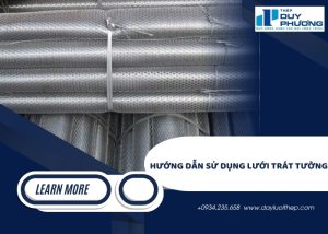 Hướng Dẫn Sử Dụng Lưới Trát Tường