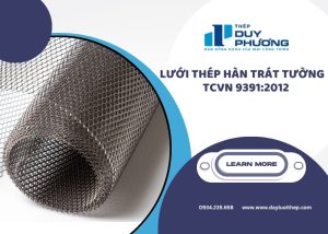 Lưới thép hàn trát tường TCVN 93912012