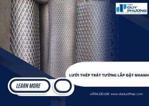 Lưới thép trát tường lắp đặt nhanh