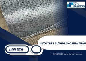 Lưới trát tường cho nhà thầu
