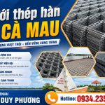 Lưới Thép Hàn Tại Cà Mau